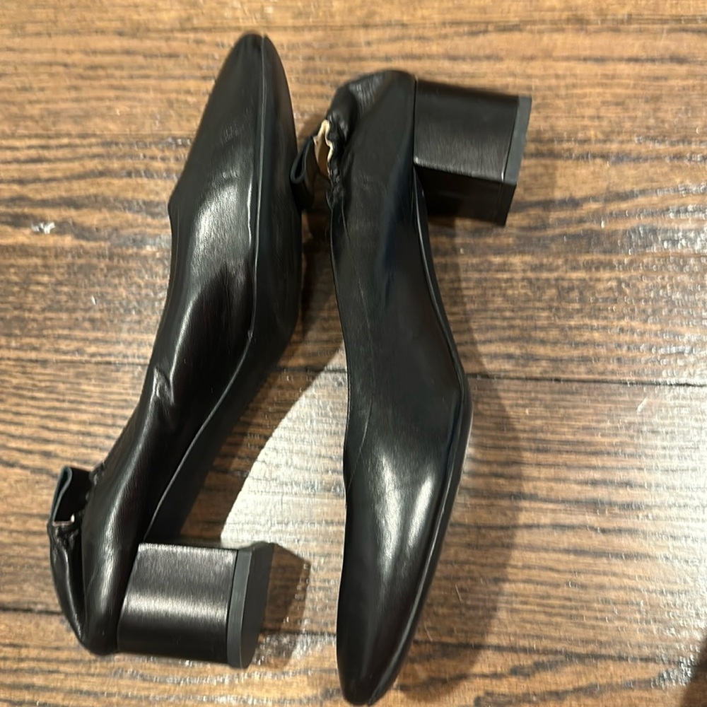 Black Slip Heels By Everlane Made In Italy Gem